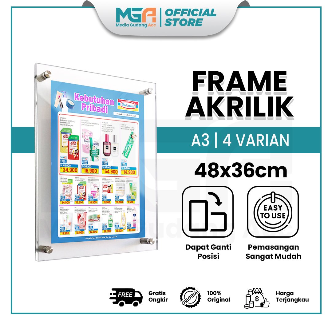 Frame Akrilik Dinding A3
