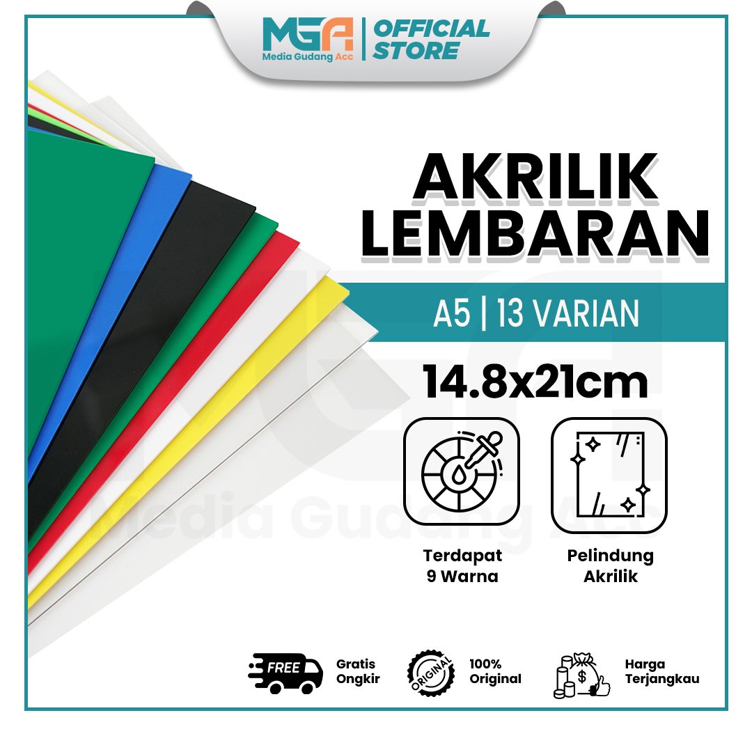 Akrilik Lembaran A5
